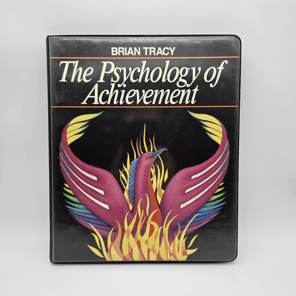 VTG Brian Tracy The Psychology of Achievement 6 Cassette Set Nightingale Conant